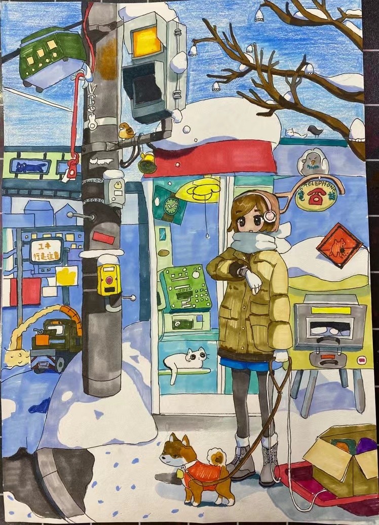 魏思琪 《初冬雪霁》.jpg