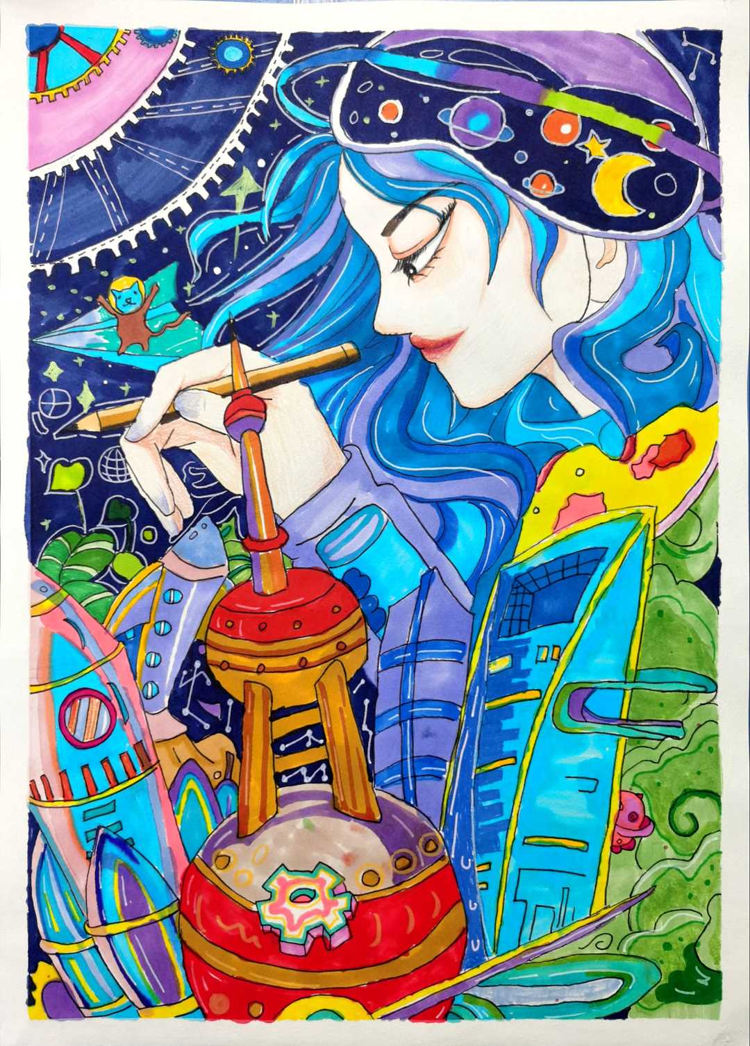 朱馨雨 《日新月异》.jpg