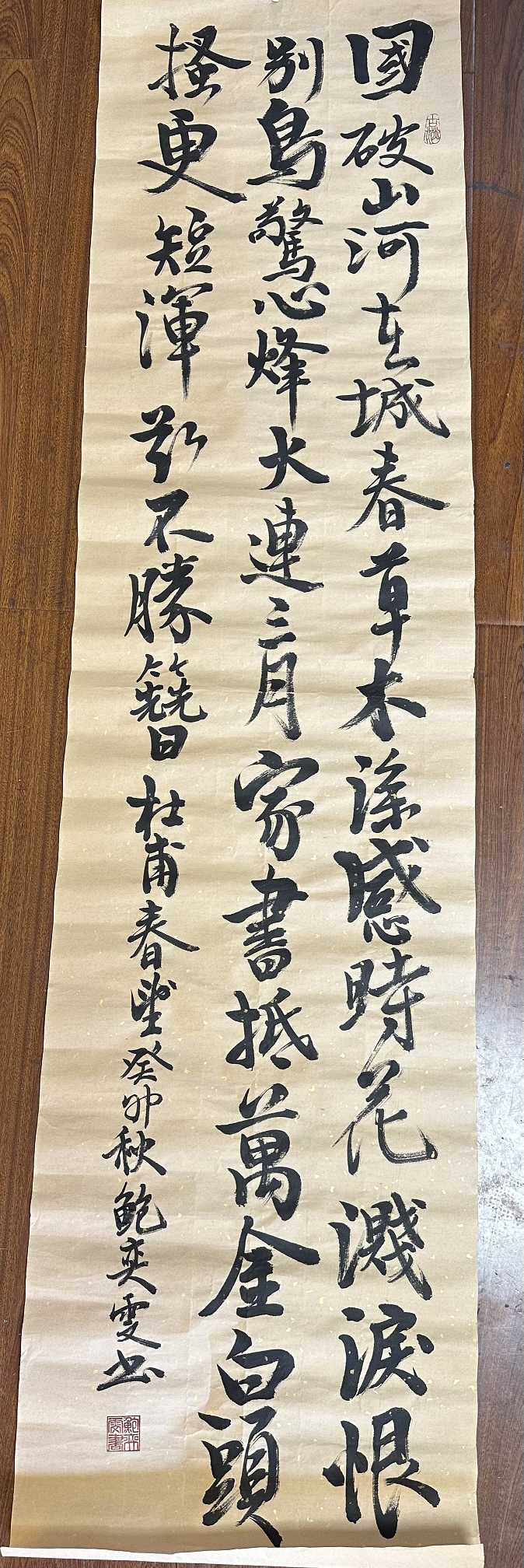 290鲍奕雯 《古诗《春望》》.jpg