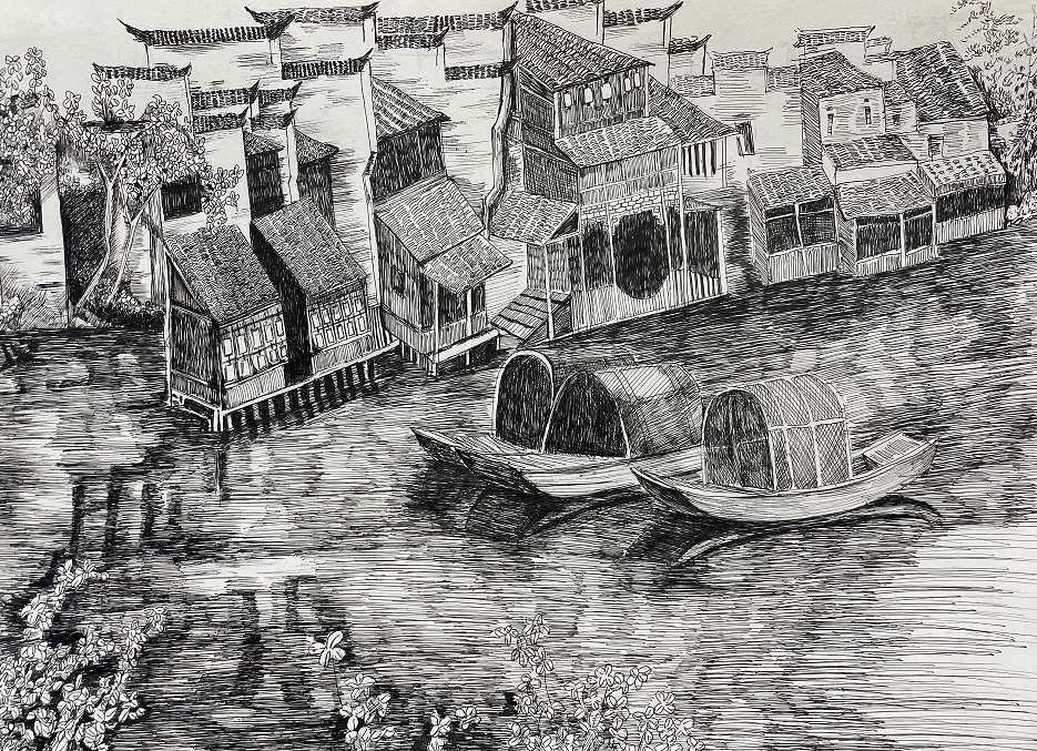 郑卓雯 《魅力水乡》.jpg