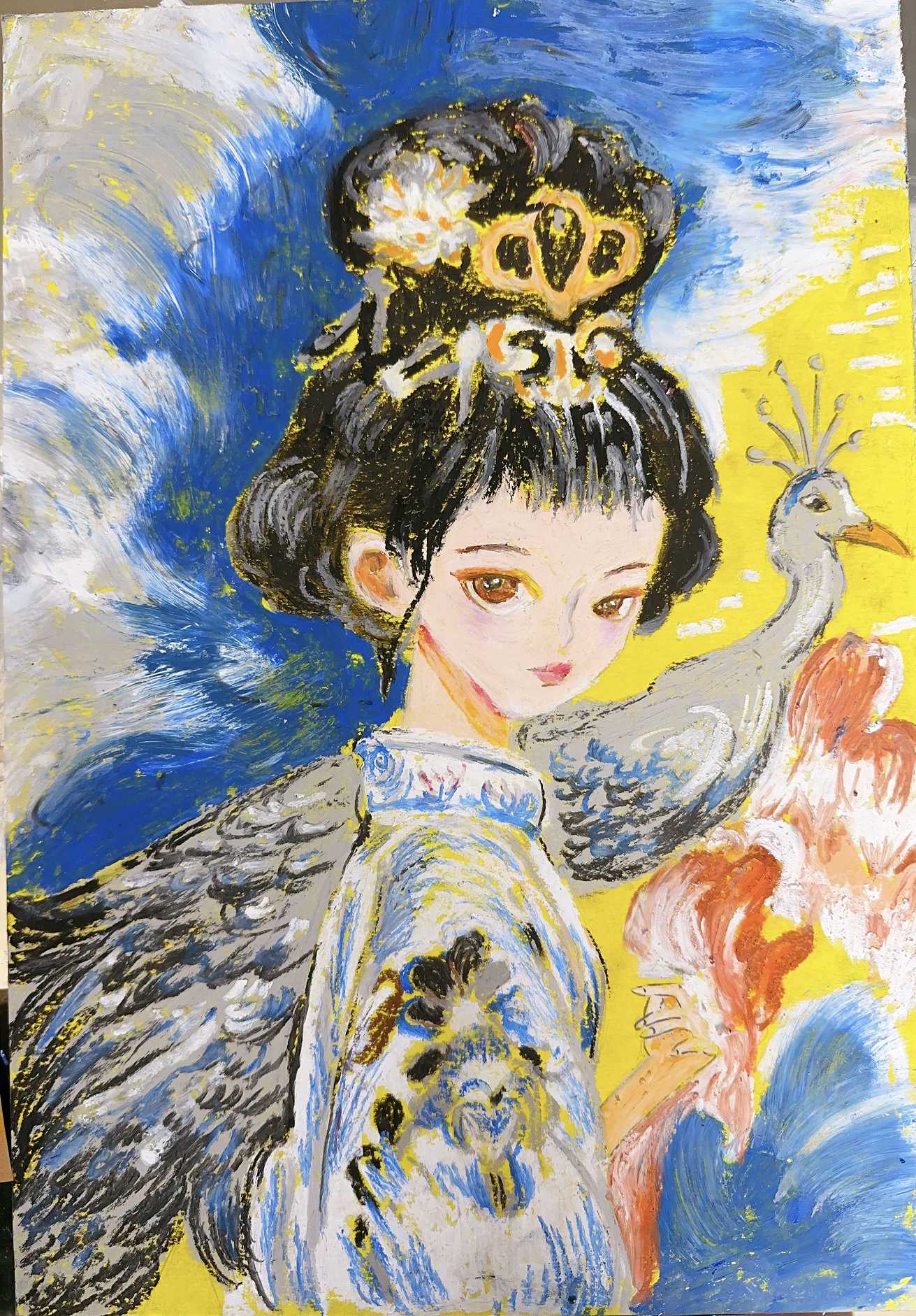 张真毓 《衫衫彩霞》.jpg